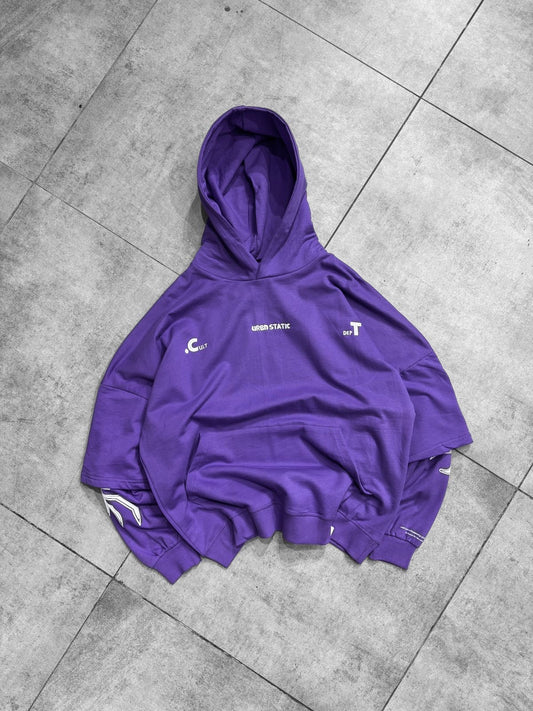 Hoodie- Purple Spider