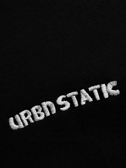 Hoodie- Black Rib