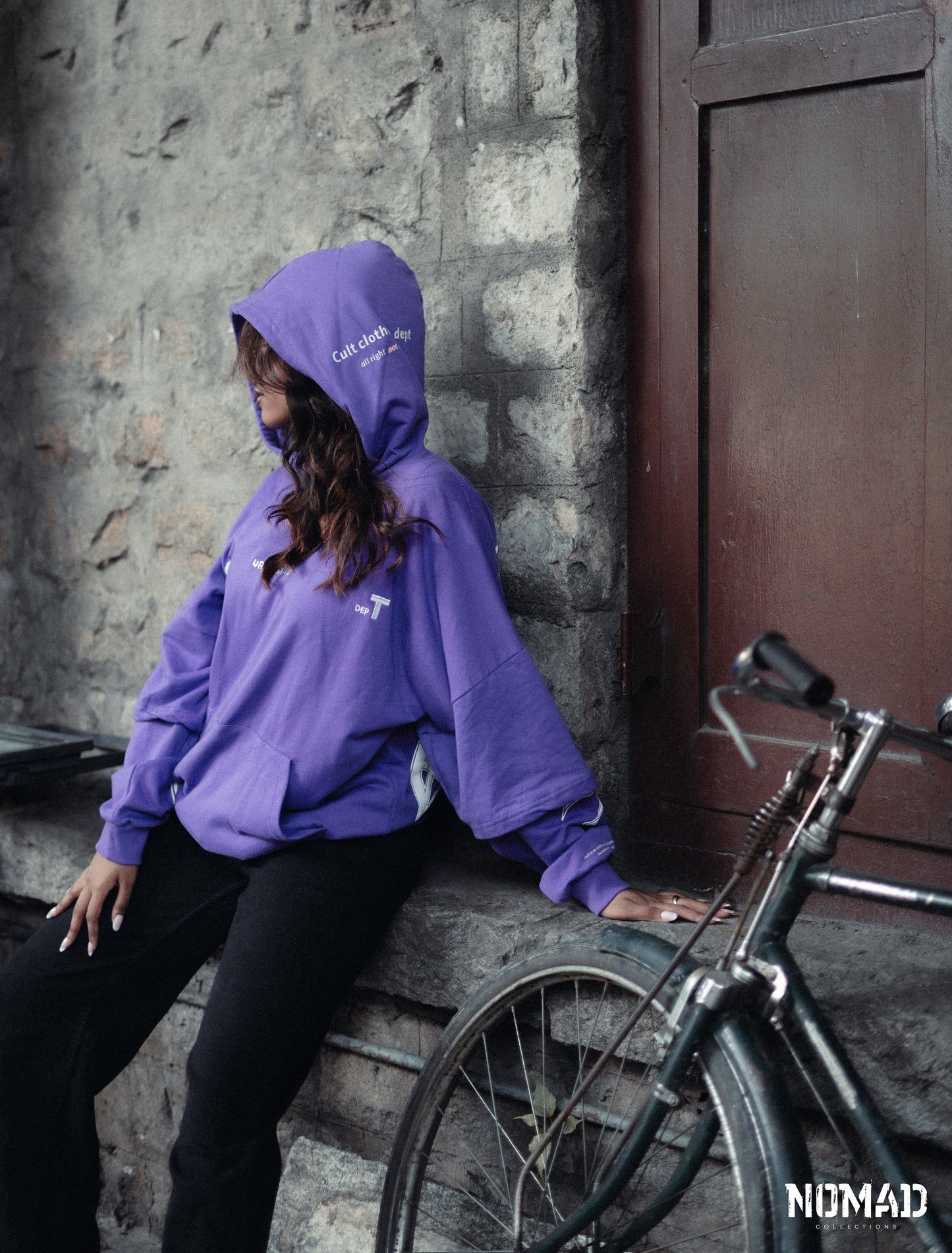 Hoodie- Purple Spider