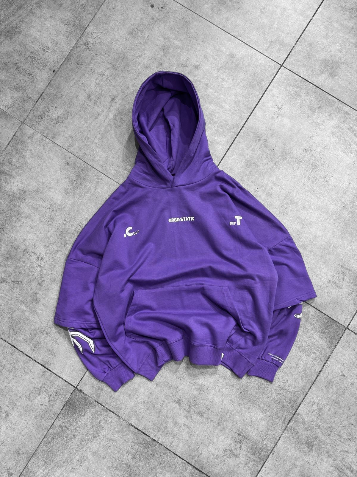 Hoodie- Purple Spider
