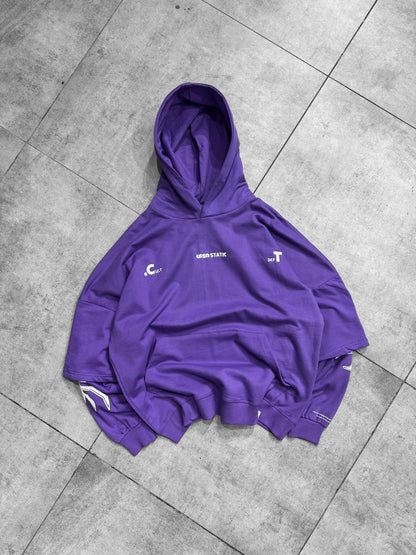 Hoodie- Purple Spider